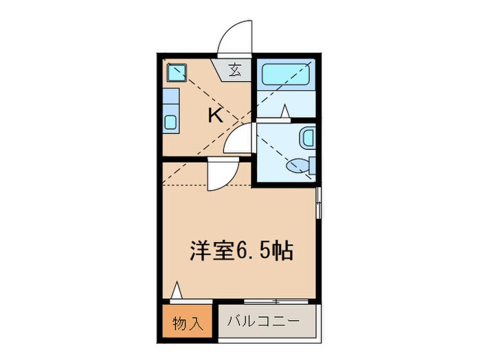 コンパートハウス本陣の物件間取画像