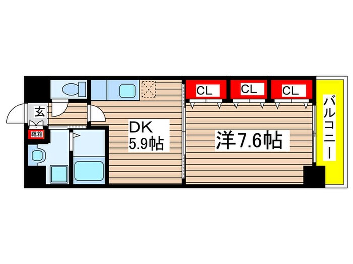 Ciｔｙ Pal Sakurayamaの物件間取画像