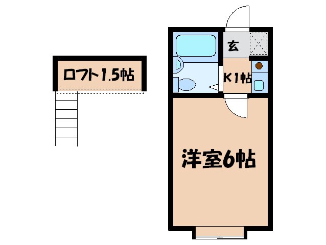 コスモ21 河合の物件間取画像