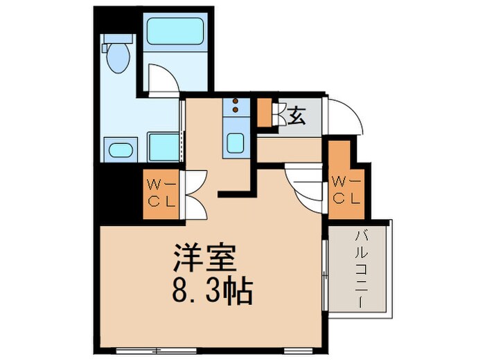 Ｃｏｍｆｏｒｔささしまライブの物件間取画像