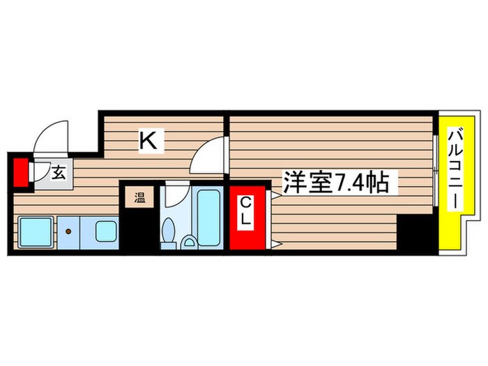 板柳ビルの物件間取画像