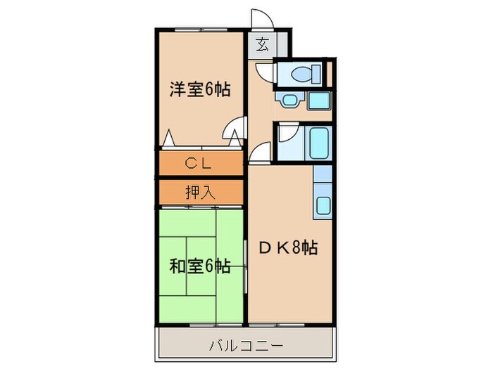 物件間取画像