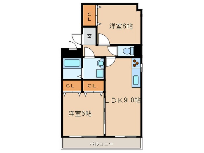 COCO　GARDENの物件間取画像