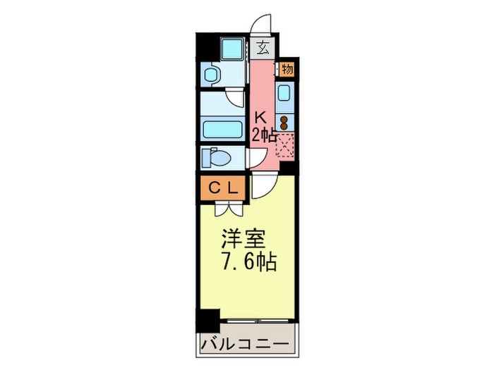 ア－ルズタワ－池下西の物件間取画像