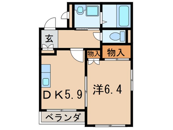 グリーンマルツの物件間取画像