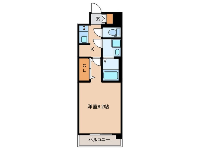 メイクス名駅太閤（109）の物件間取画像