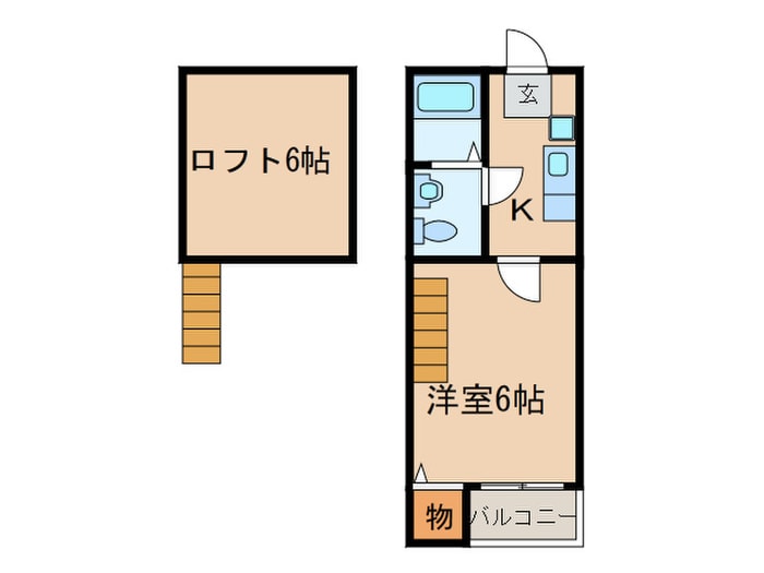 プティ　オランジュの物件間取画像