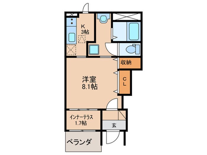 アーバンソレイユの物件間取画像