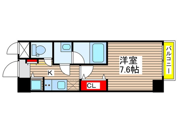 コンフォート新栄の物件間取画像