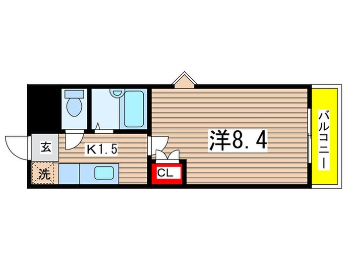 曙EASTⅡの物件間取画像