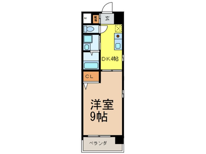 エクセルシオ－ル栄の物件間取画像