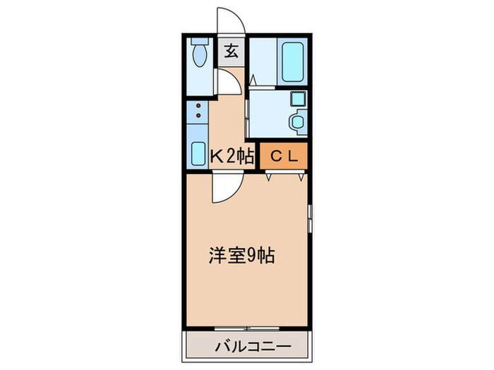 パルティータの物件間取画像