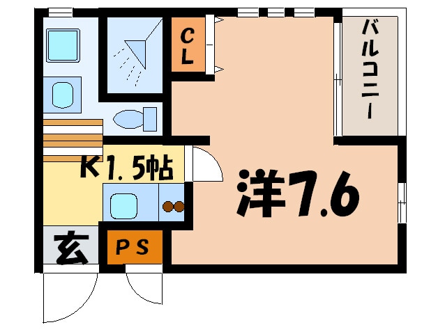 パークサイド神宮の物件間取画像