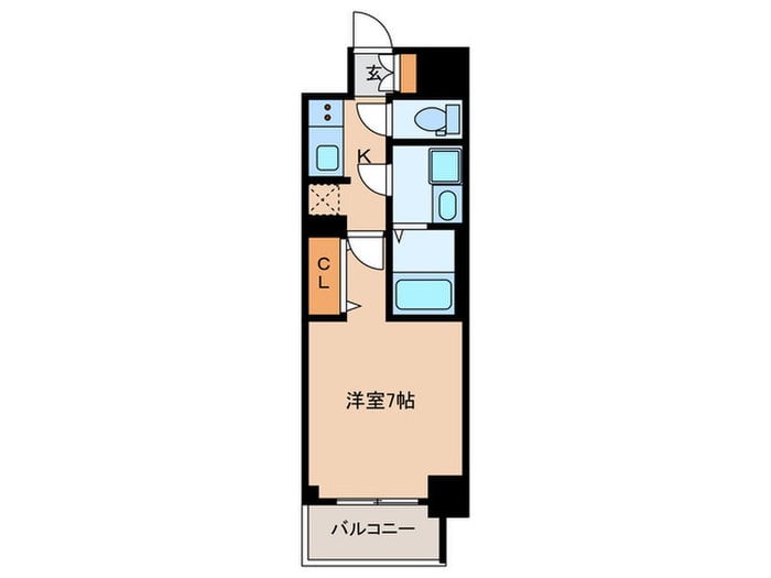 S-RESIDENCE名駅NorthIIの物件間取画像