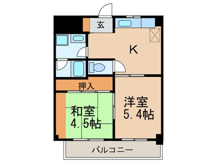 ShanPole　NAMIKI(ｼｬﾝﾎﾟｰﾙ並木）の物件間取画像