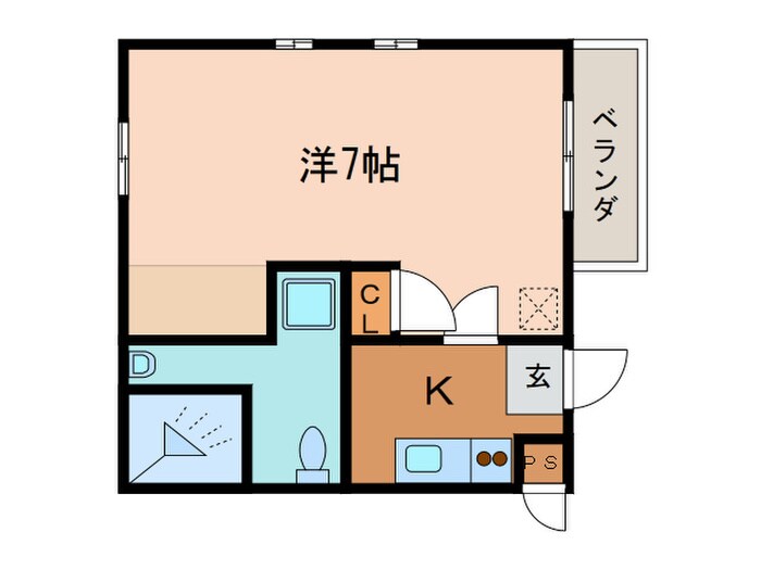 タペストリ－伝馬の物件間取画像