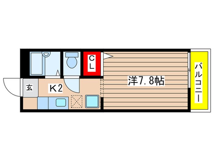 サンMALEKI　Ⅱの物件間取画像