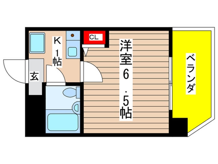 エスパース大井の物件間取画像