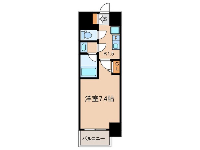 ラグゼナ丸の内の物件間取画像