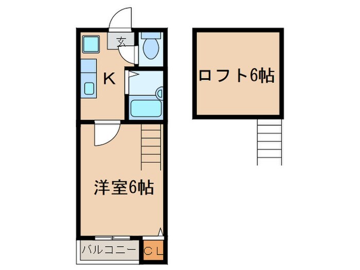 ラ　チトラル東別院の物件間取画像