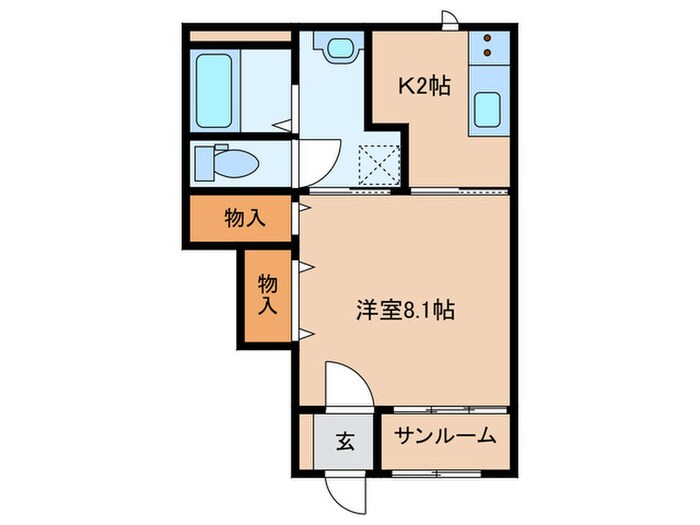 アベリアの物件間取画像