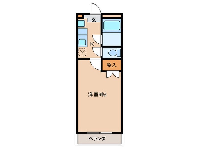 パレスハート　Ｂ棟の物件間取画像