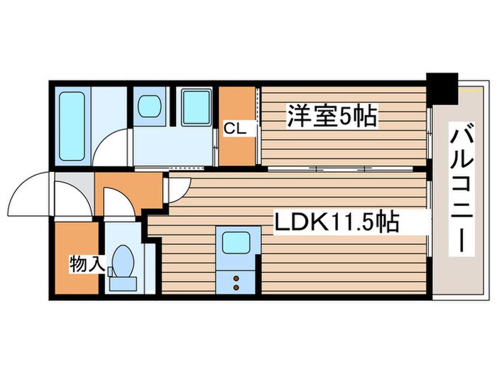 ローレルアイ名駅東の物件間取画像