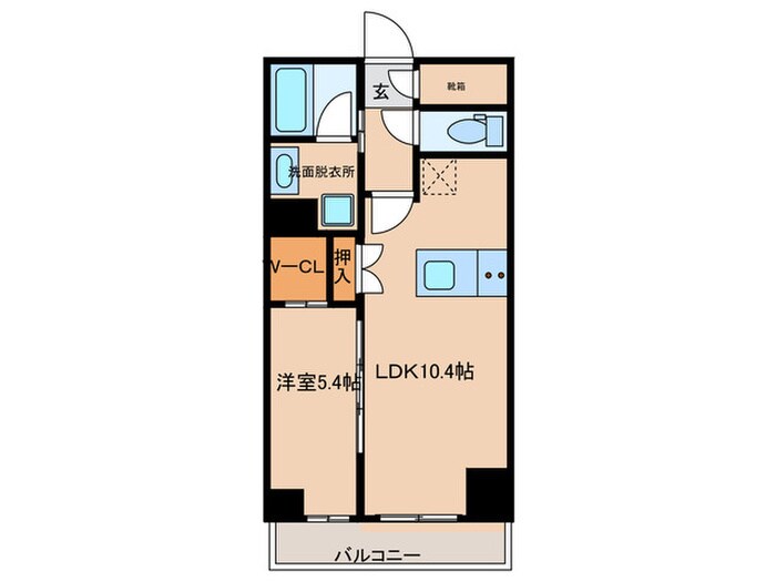 ＴＥＮＡＳ池下の物件間取画像