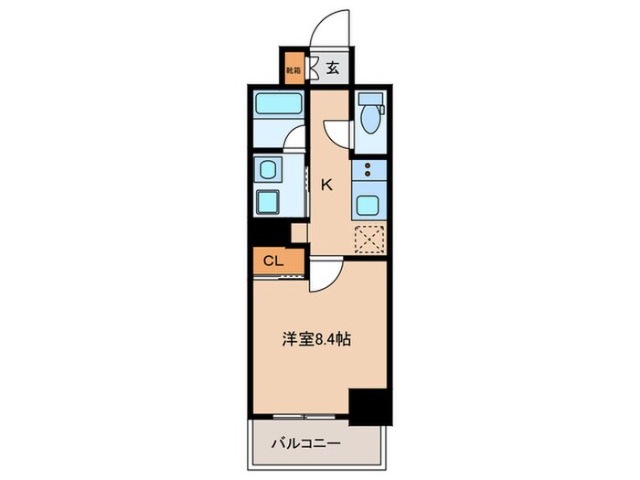 ＴＥＮＡＳ池下の物件間取画像
