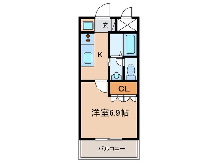 ファンタジアⅡの物件間取画像