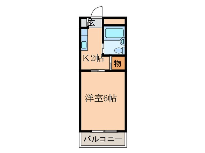 イザワハイムの物件間取画像