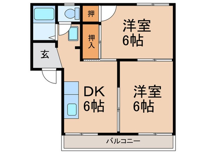 物件間取画像
