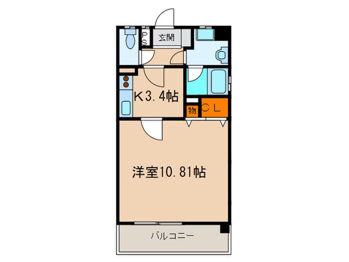 物件間取画像