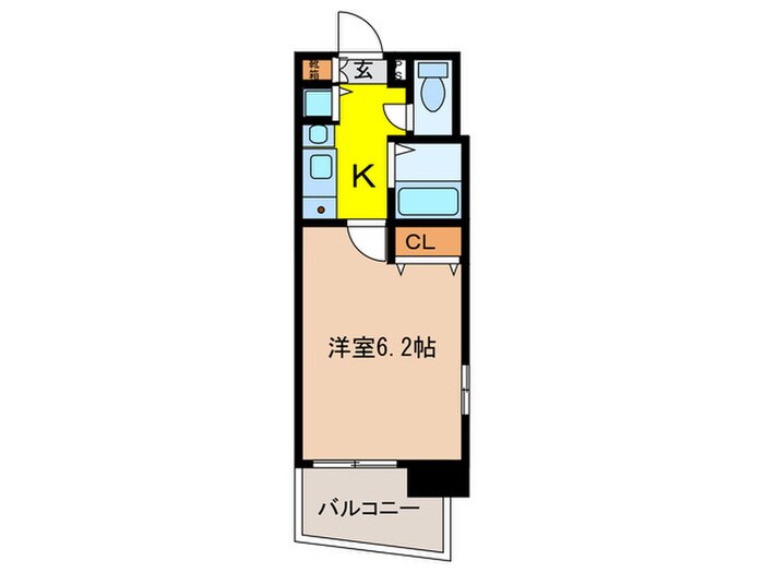 ﾌﾟﾚｻﾝｽ桜通ｱﾍﾞﾆｭｰ(1108)の物件間取画像