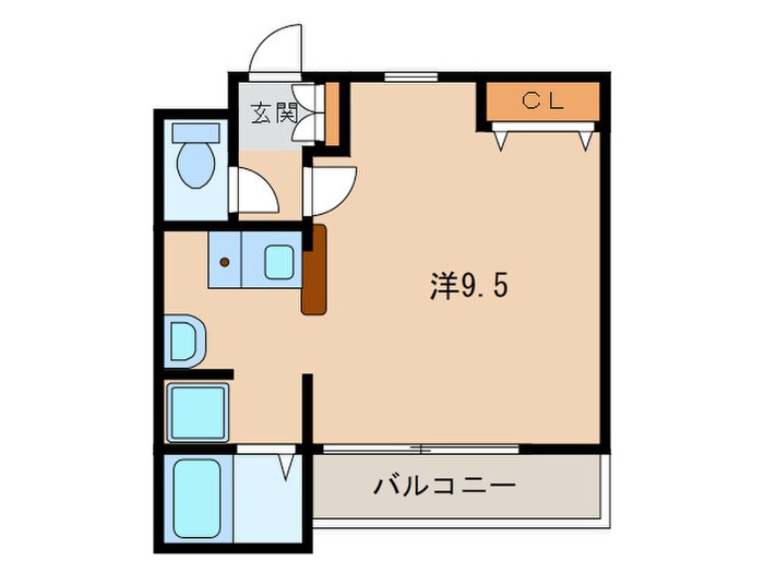 ティアラ康生の物件間取画像