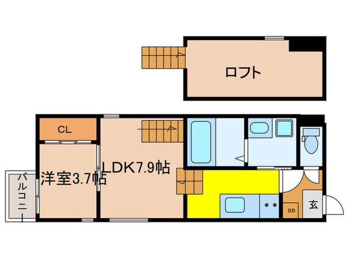 Comfortia華の物件間取画像