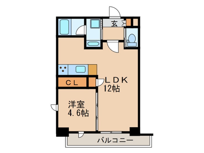 Urban Cloud Izumiの物件間取画像