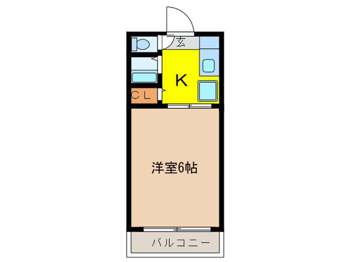 小松ビルの物件間取画像