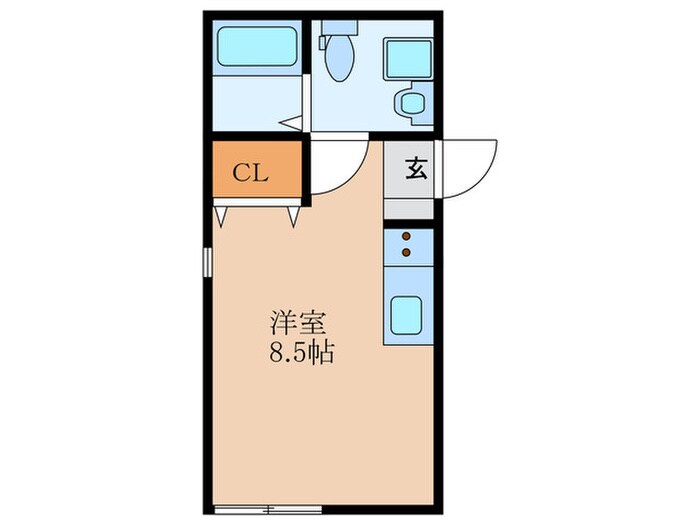 SELENITE平安通駅前の物件間取画像