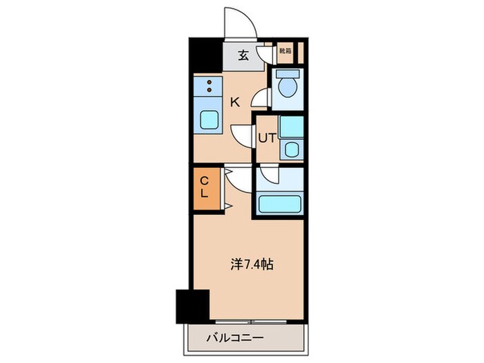 プライマル名古屋今池の物件間取画像