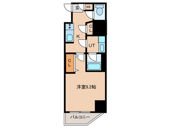 プライマル名古屋今池の物件間取画像