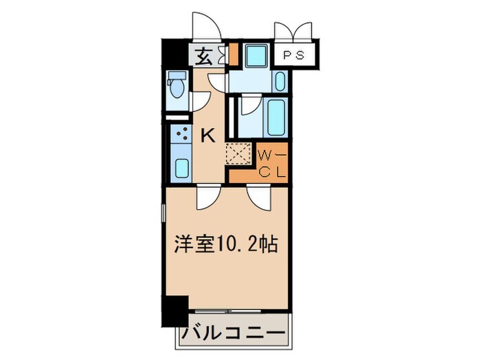 タウンコート御園の物件間取画像