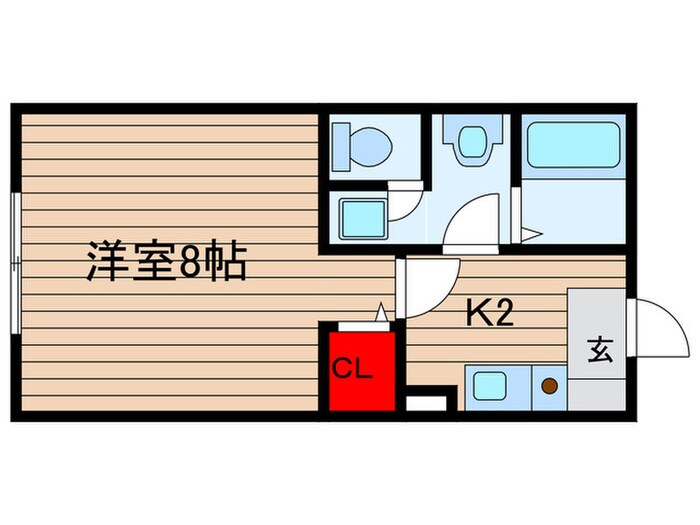 コリ－ナ伊勝の物件間取画像