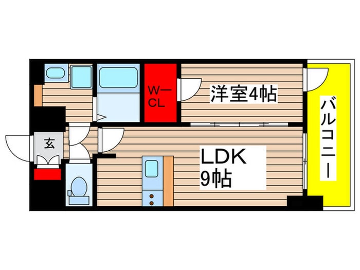 メイクス鶴舞Ⅱの物件間取画像