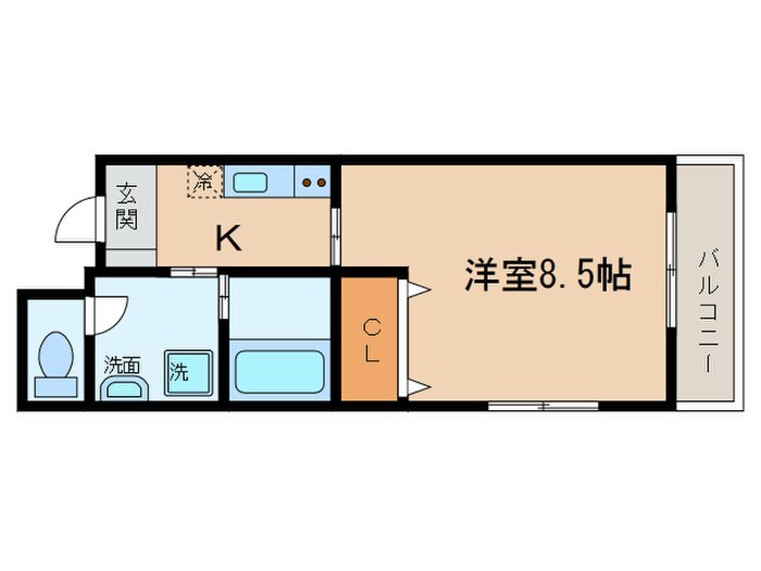 スカイハイツ戸田の物件間取画像