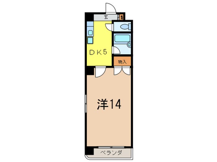 Le Bois De神宮の物件間取画像