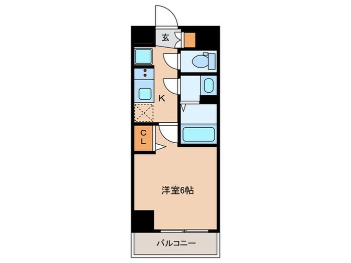 MAXIV名古屋（1401）の物件間取画像