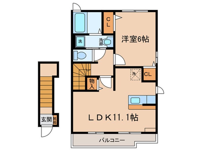 ソレイユメゾンの物件間取画像