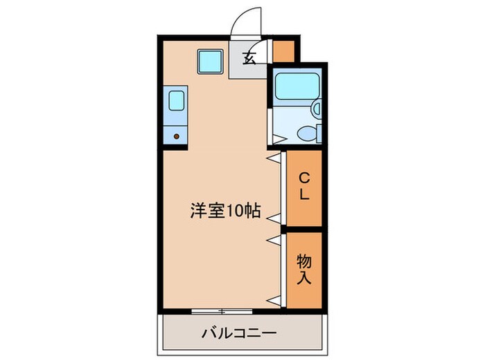 ハートイン鳴海の物件間取画像