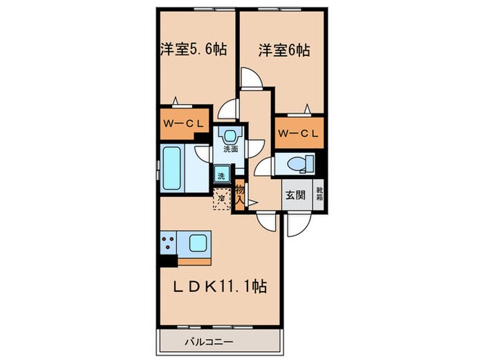 Glanzの物件間取画像